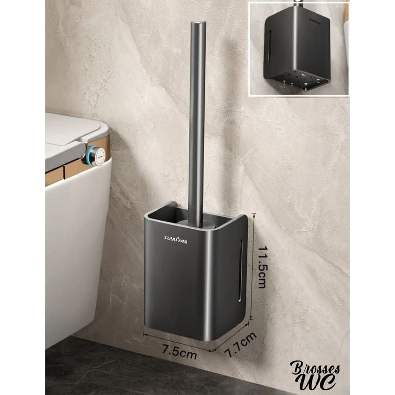 Brosse wc blanc