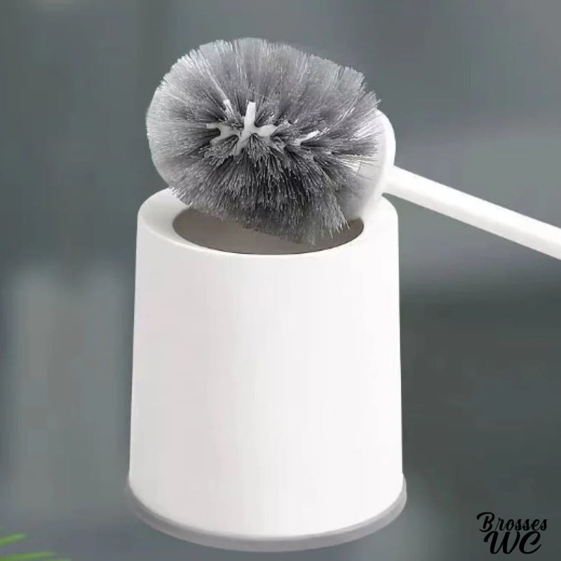 Brosse wc blanc