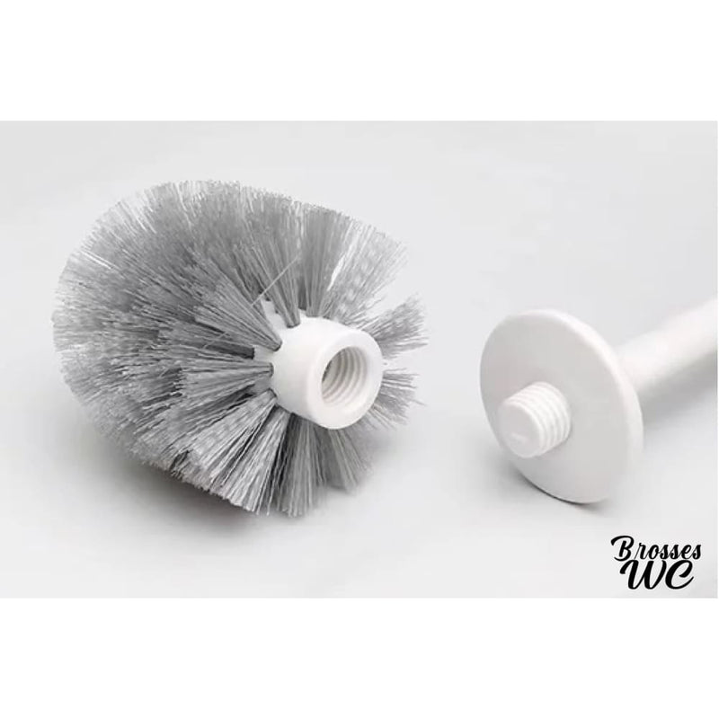 Brosse wc blanc