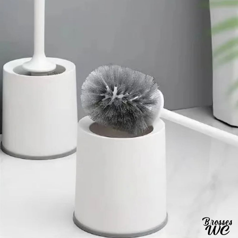 Brosse wc blanc