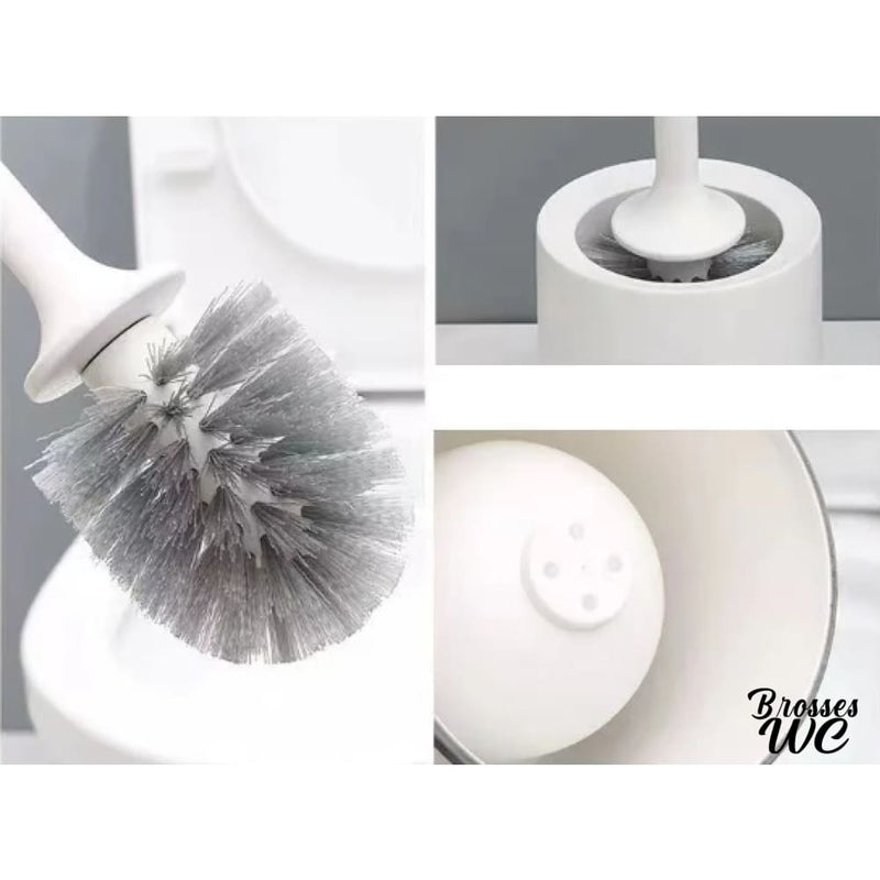 Brosse wc blanc