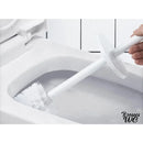 Brosse wc blanc mat
