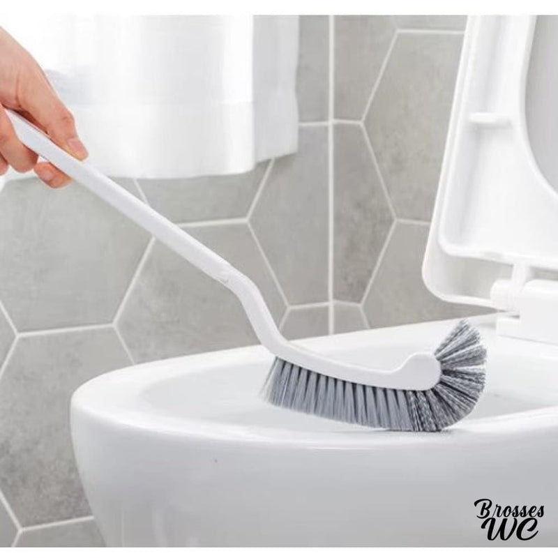 Brosse wc blanche