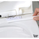 Brosse wc bleu canard