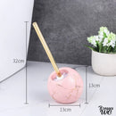 Brosse wc boule ceramique