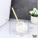 Brosse wc boule ceramique