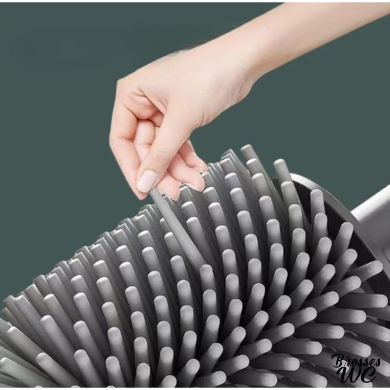 Brosse wc carree