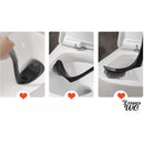Brosse wc coudée