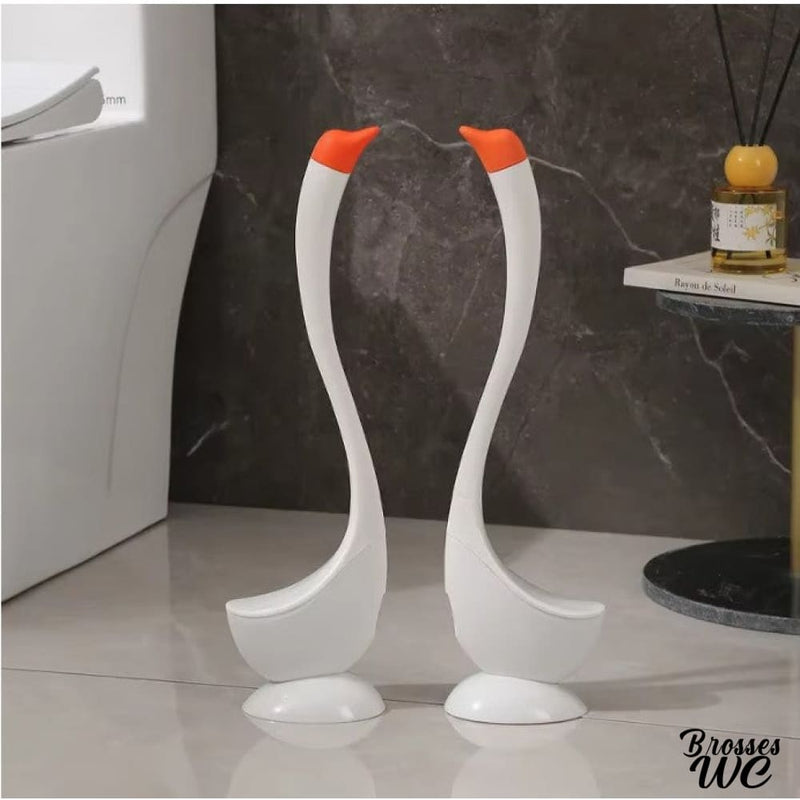 Brosse wc coudée