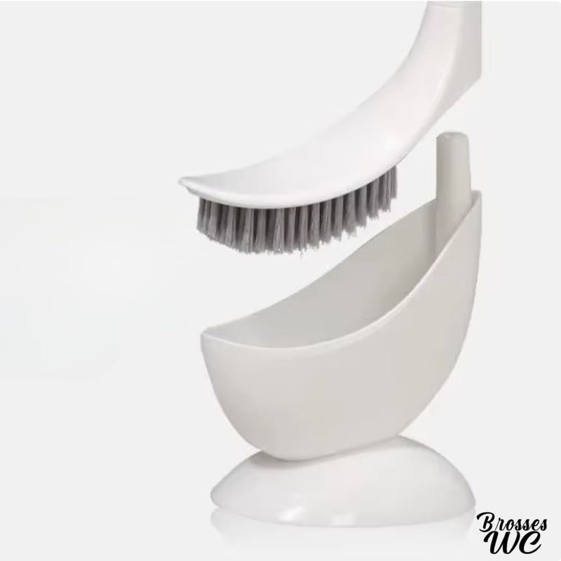 Brosse wc coudée