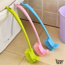 Brosse wc coudee plastique