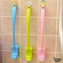 Brosse wc coudee plastique
