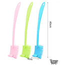 Brosse wc coudee plastique