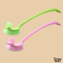 Brosse wc coudee plastique