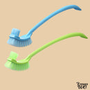 Brosse wc coudee plastique