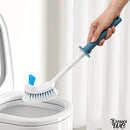 Brosse wc courbée