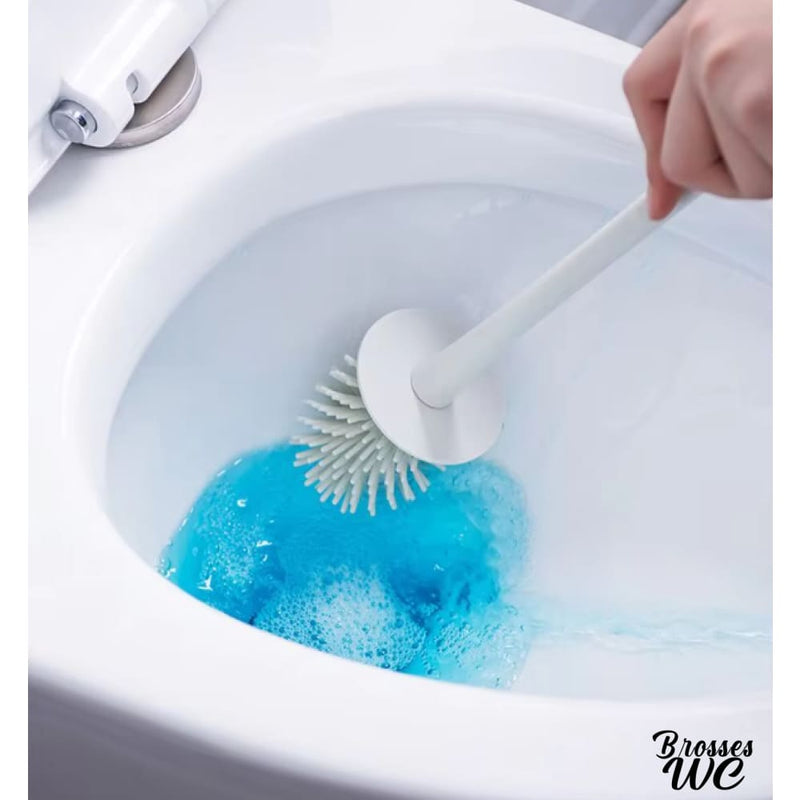 Brosse wc de couleur
