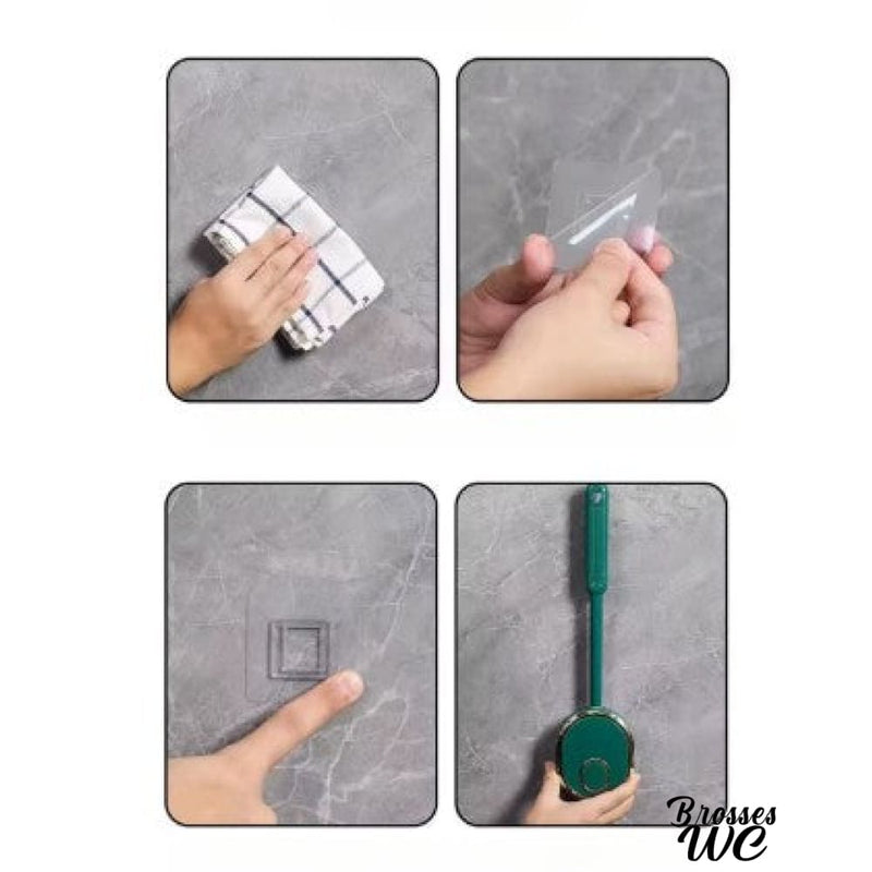 Brosse wc de couleur