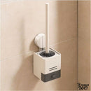 Brosse wc design blanc