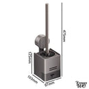 Brosse wc design blanc