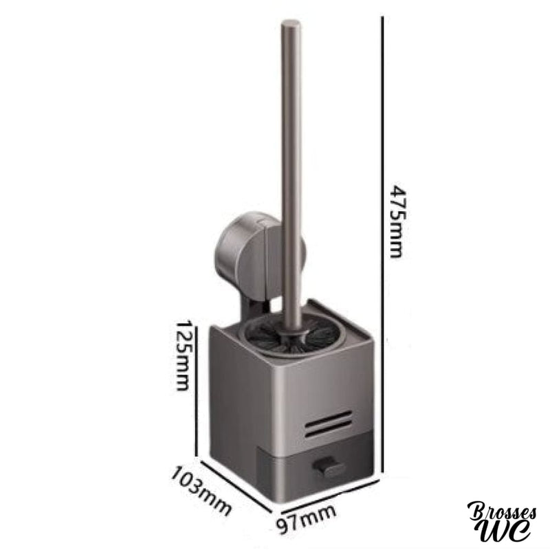 Brosse wc design blanc