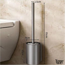 Brosse wc design gris