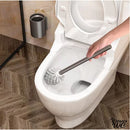 Brosse wc design gris