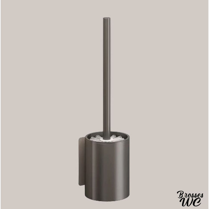 Brosse wc design gris