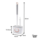 Brosse wc deux têtes