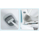 Brosse wc deux têtes