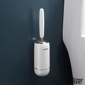 Brosse wc doré