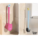 Brosse wc double face