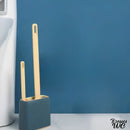 Brosse wc double face
