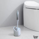 Brosse wc double tête support