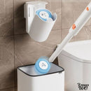 Brosse wc électrique blanche