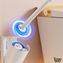 Brosse wc électrique blanche