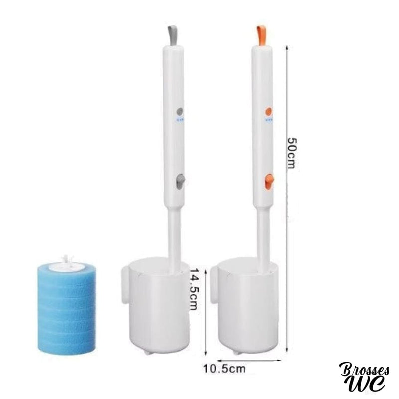 Brosse wc électrique blanche