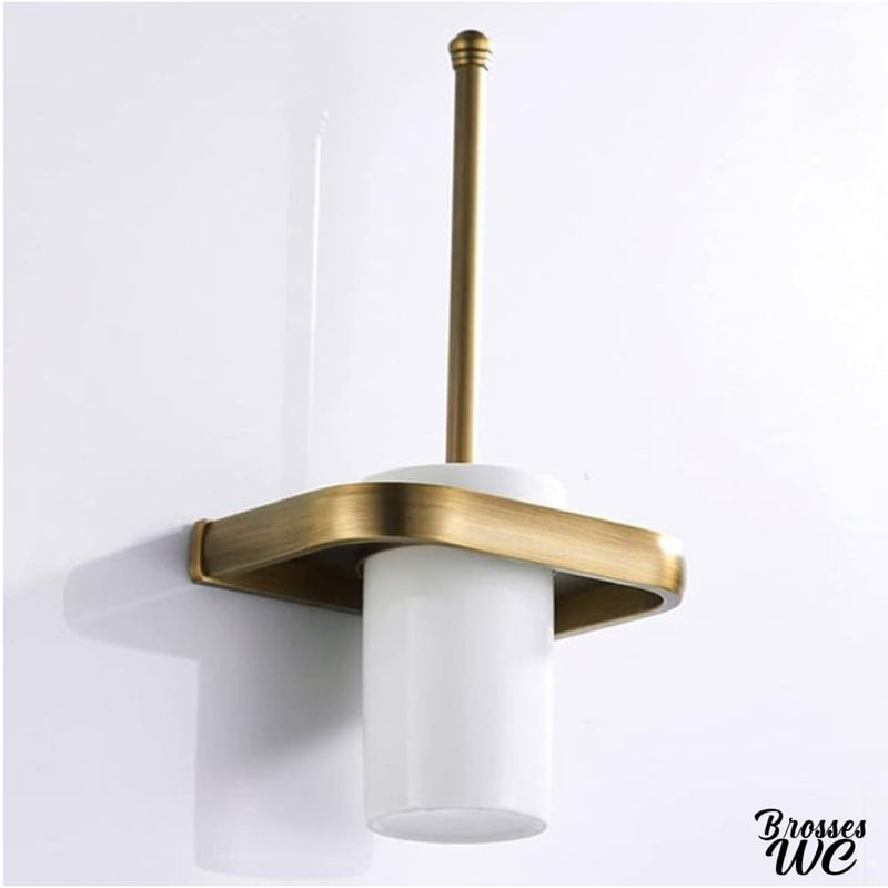 Brosse wc en laiton