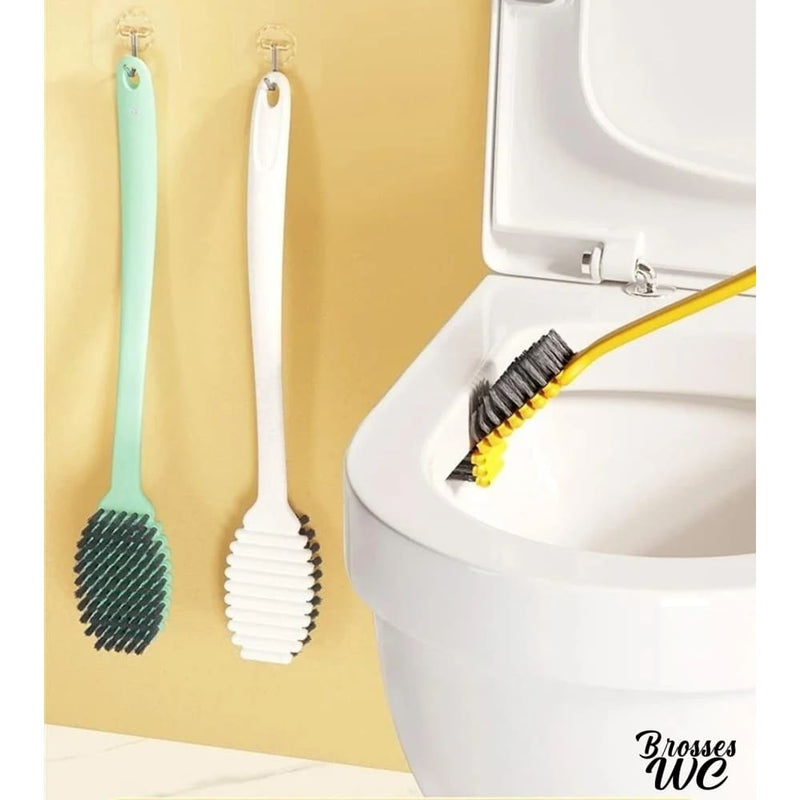 Brosse wc en plastique