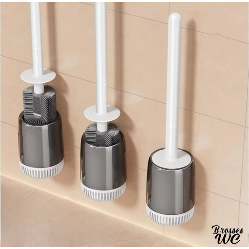 Brosse wc en silicone
