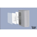 Brosse wc en silicone plate a accrocher au mur