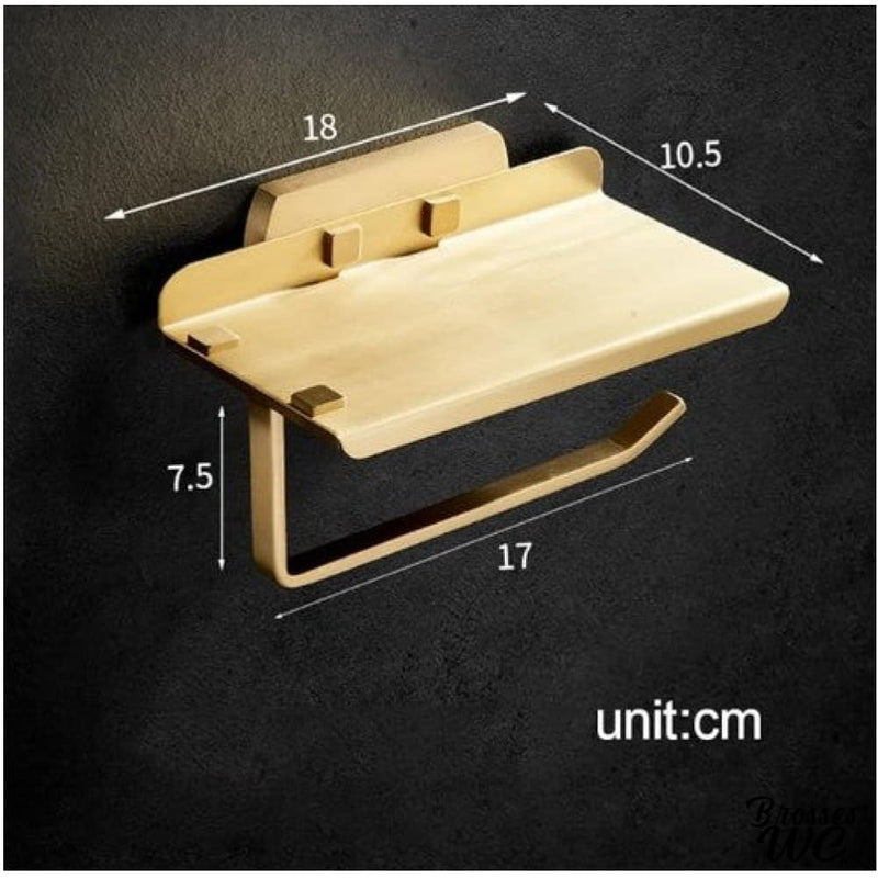 Brosse wc et derouleur papier