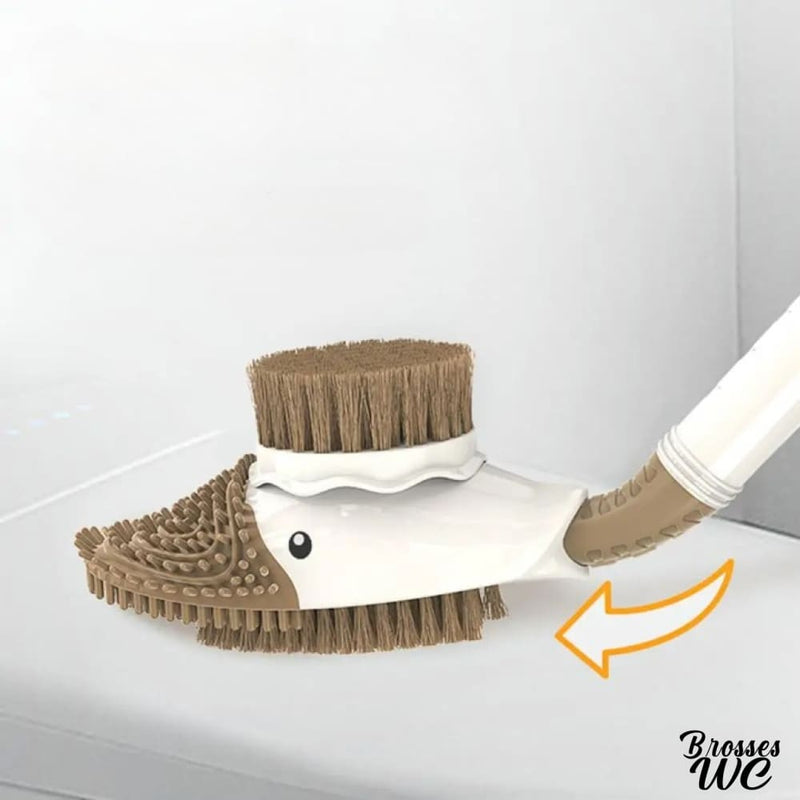 Brosse wc fantaisie basculante