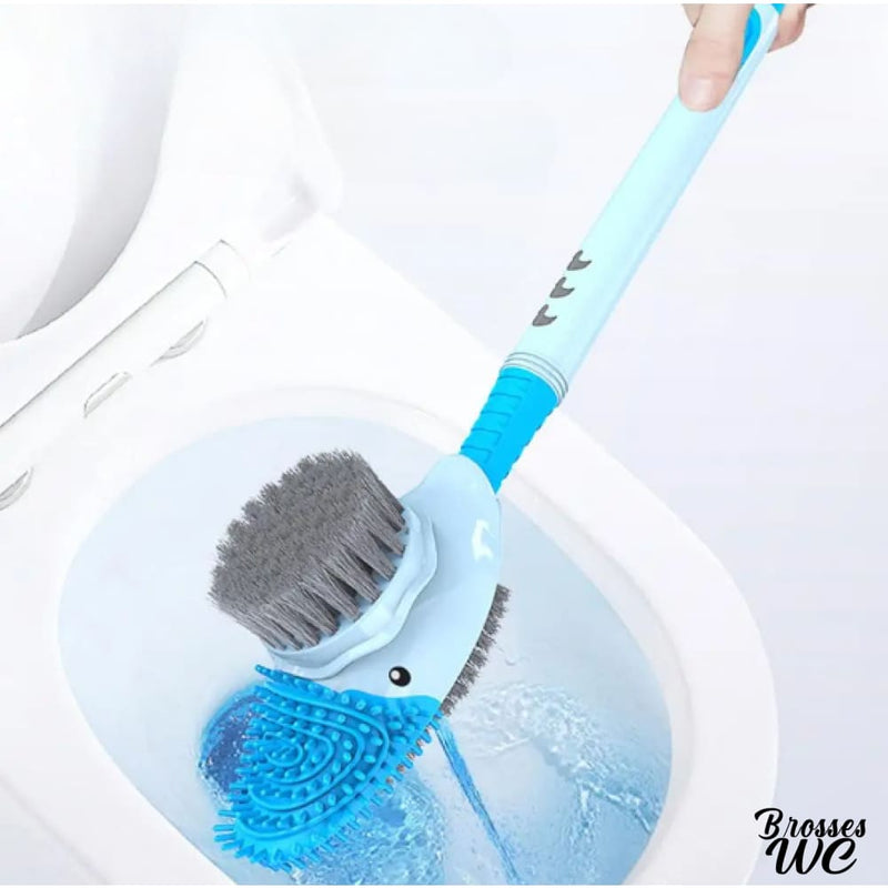 Brosse wc fantaisie basculante