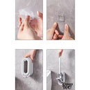 Brosse wc fixation murale