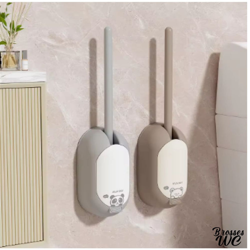 Brosse wc fixation murale