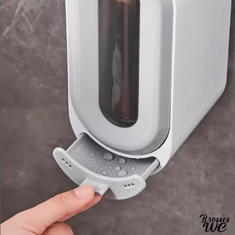 Brosse wc fixation murale