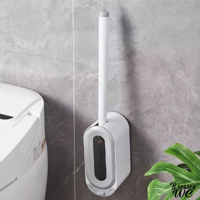 Brosse wc fixation murale