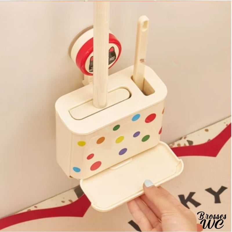 Brosse wc forme de chat