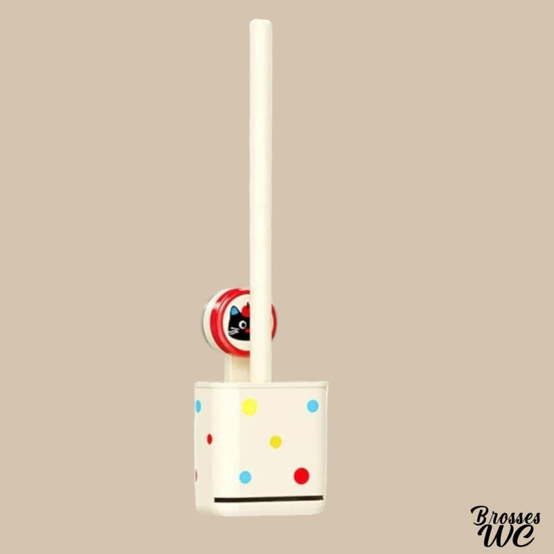 Brosse wc forme de chat